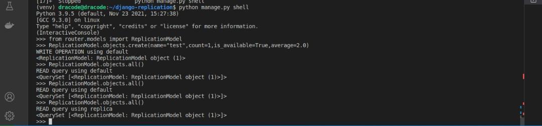 write read shell output